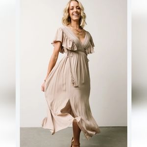 Baltic Born Beige Midi Dress